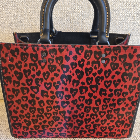 Coach Handbags - ♡♡SOLD♡♡ Coach Wildbeast Rogue 30 Red/Black
